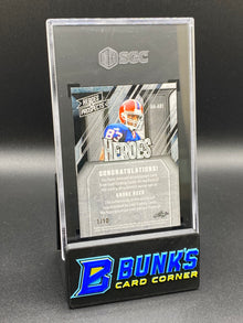 2024 Andre Reed Auto. Red 1/10 SGC 9