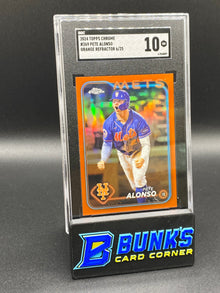 2024 Pete Alonso Orange Ref. 6/25 SGC 10