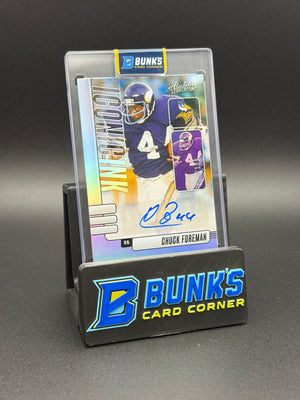 2024 Chuck Foreman Absolute Iconic Ink Auto 60/199