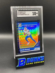 2024 Curtis Samuel Black Pandora Prizm SGC 10