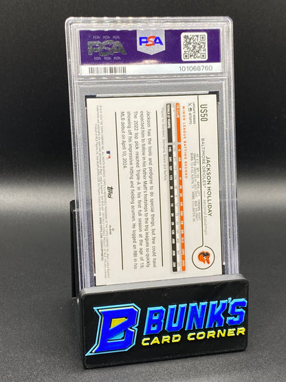 2024 Jackson Holliday Jack'O'Lantern PSA 10
