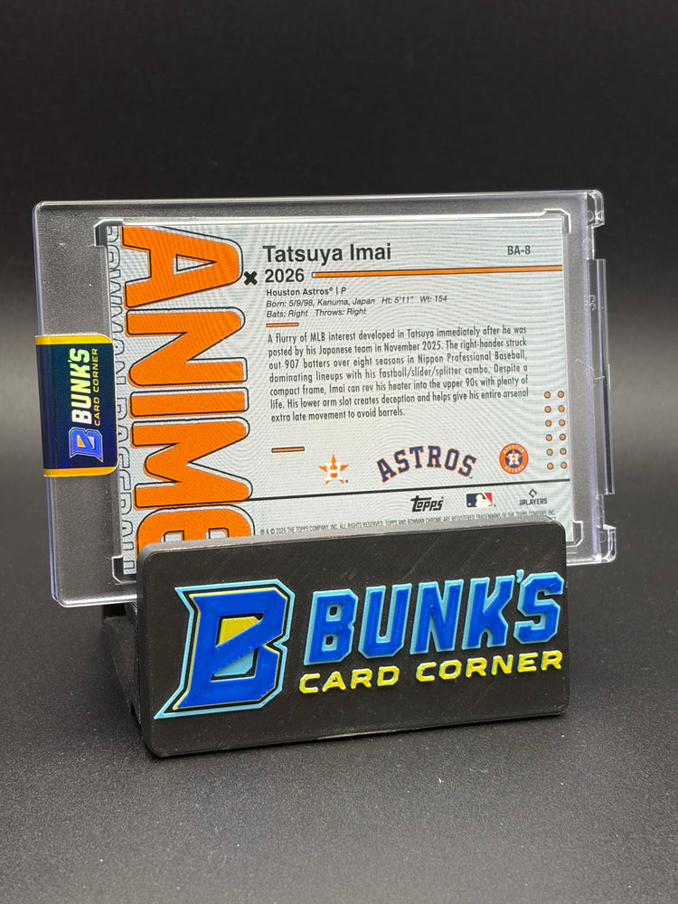 2026 Tatsuya Imai Anime Topps SSP RC