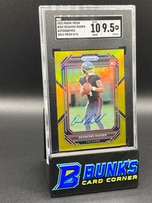 2022 Desmond Ridder Auto. RC Gold Prizm SGC 10/9.5