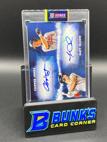 2024 Chipper Jones & Matt Olson Auto. 7/10