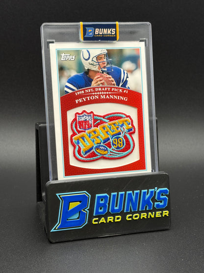 2009 Peyton Manning Draft Patch Topps