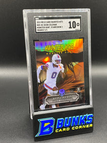 2024 Keon Coleman Monster Hunt, Scarecrow 2 Orange 5/5 SGC 10