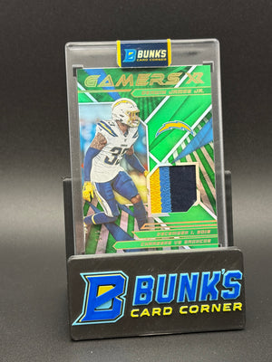 2021 Derwin James Jr Xr Panini Green Patch 4/5