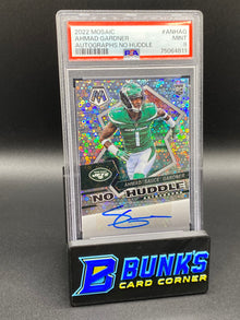 2022 Ahmad Gardner Auto. No Huddle PSA 9