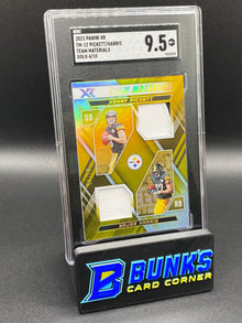 2022 Pickett/Harris Team Materials Gold 4/10 SGC 9.5