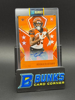 2020 Tee Higgins Rookies & Stars Panini Orange RC 21/99