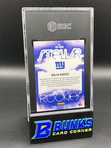 2024 Malik Nabers Stellar Rookies SGC 10