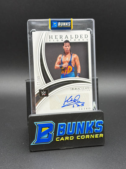 2022 Heralded Signatures Immaculate 77/99