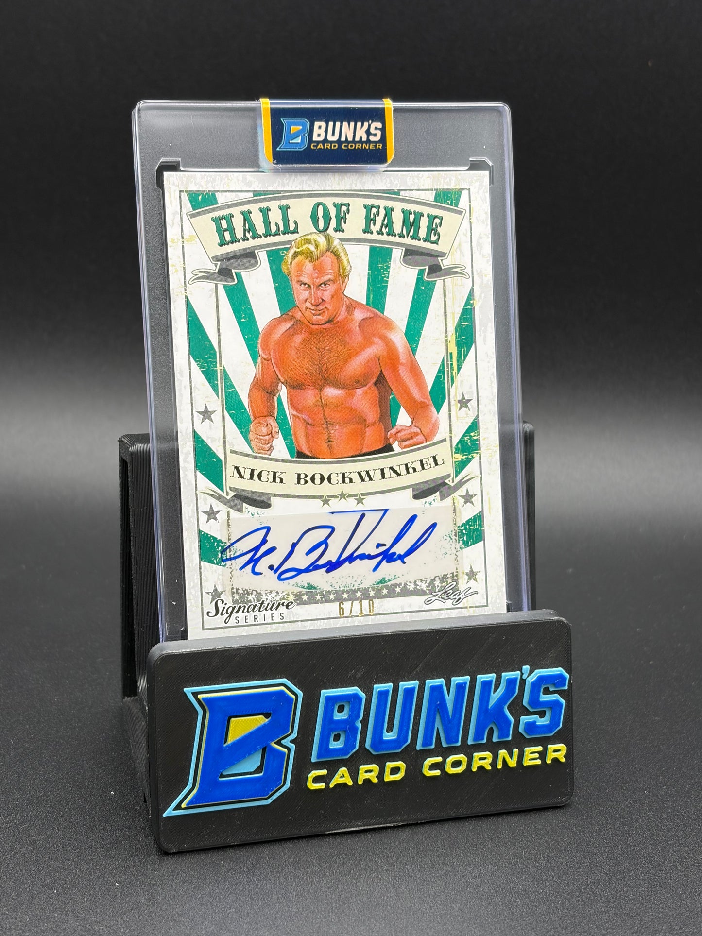 2016 Nick Bockwinkel HOF Signature Series 6/10