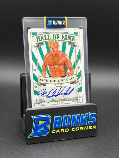 2016 Nick Bockwinkel HOF Signature Series 6/10