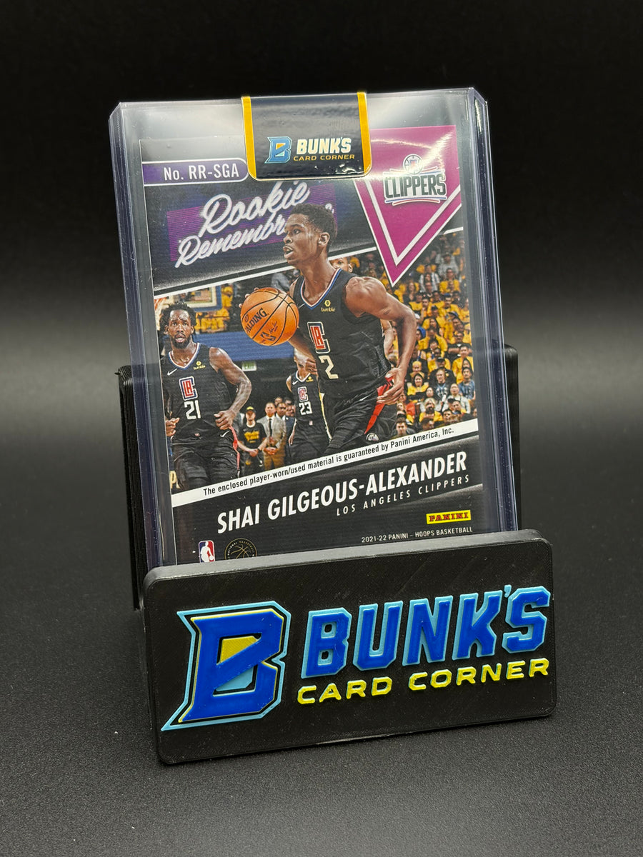 2021-22 Shai Gilgeous Alexander Rookie Remembrance Patch RC