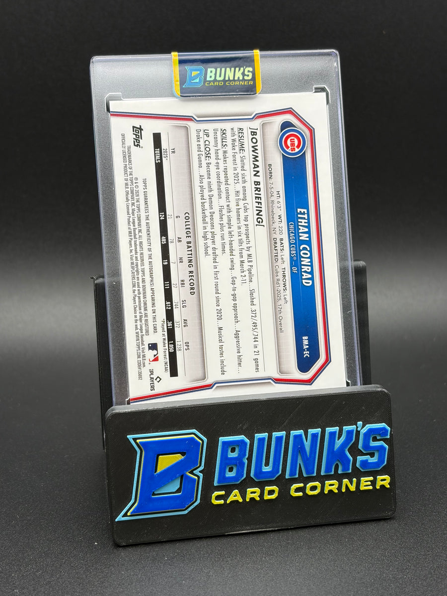 2026 Ethan Conrad Bowman Chrome Mega Box Auto