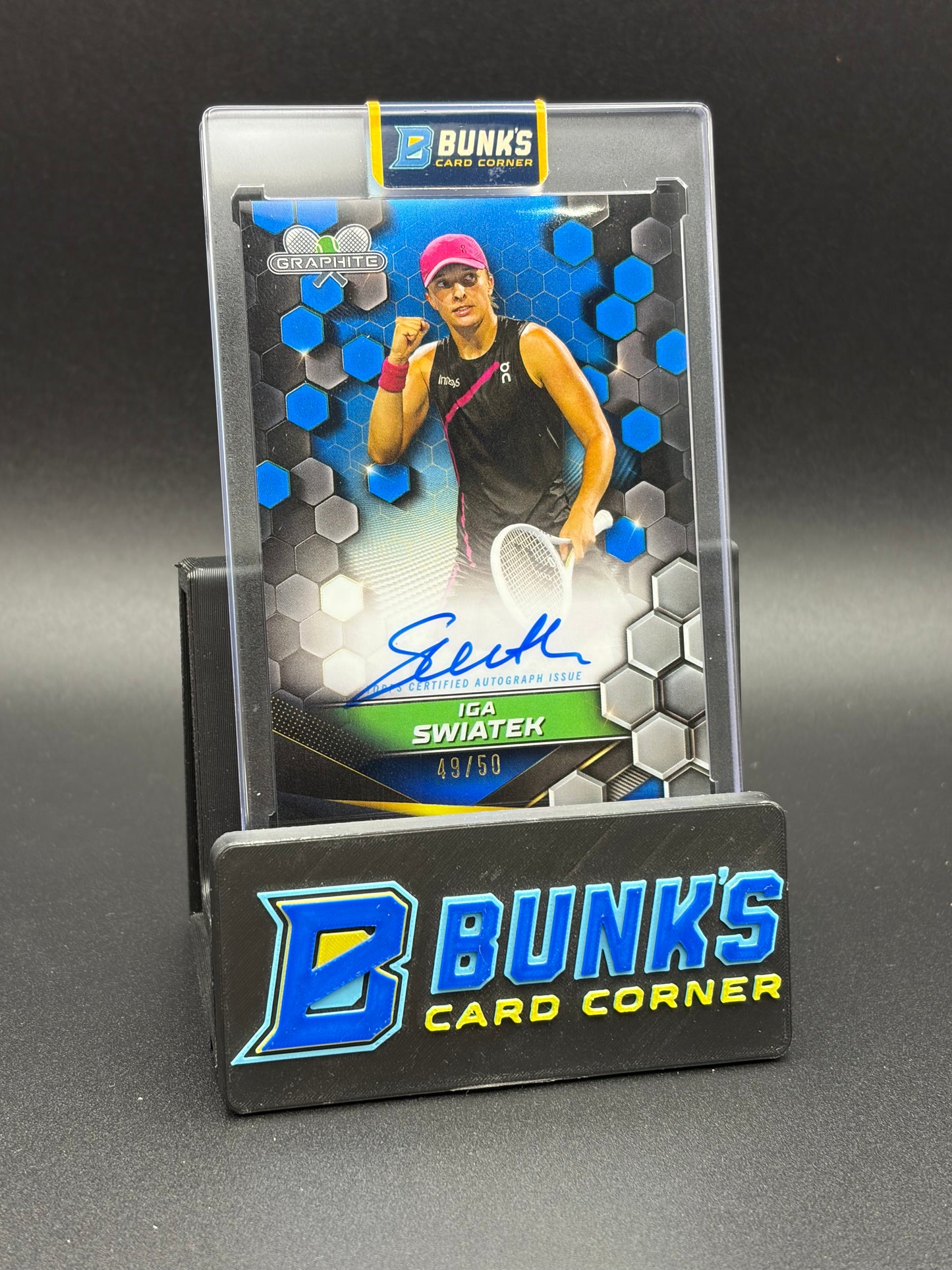 2024 Iga Swiatek Graphite Signature 49/50