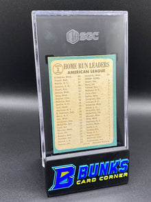 1965 A.L. Home Run Leaders SGC 5