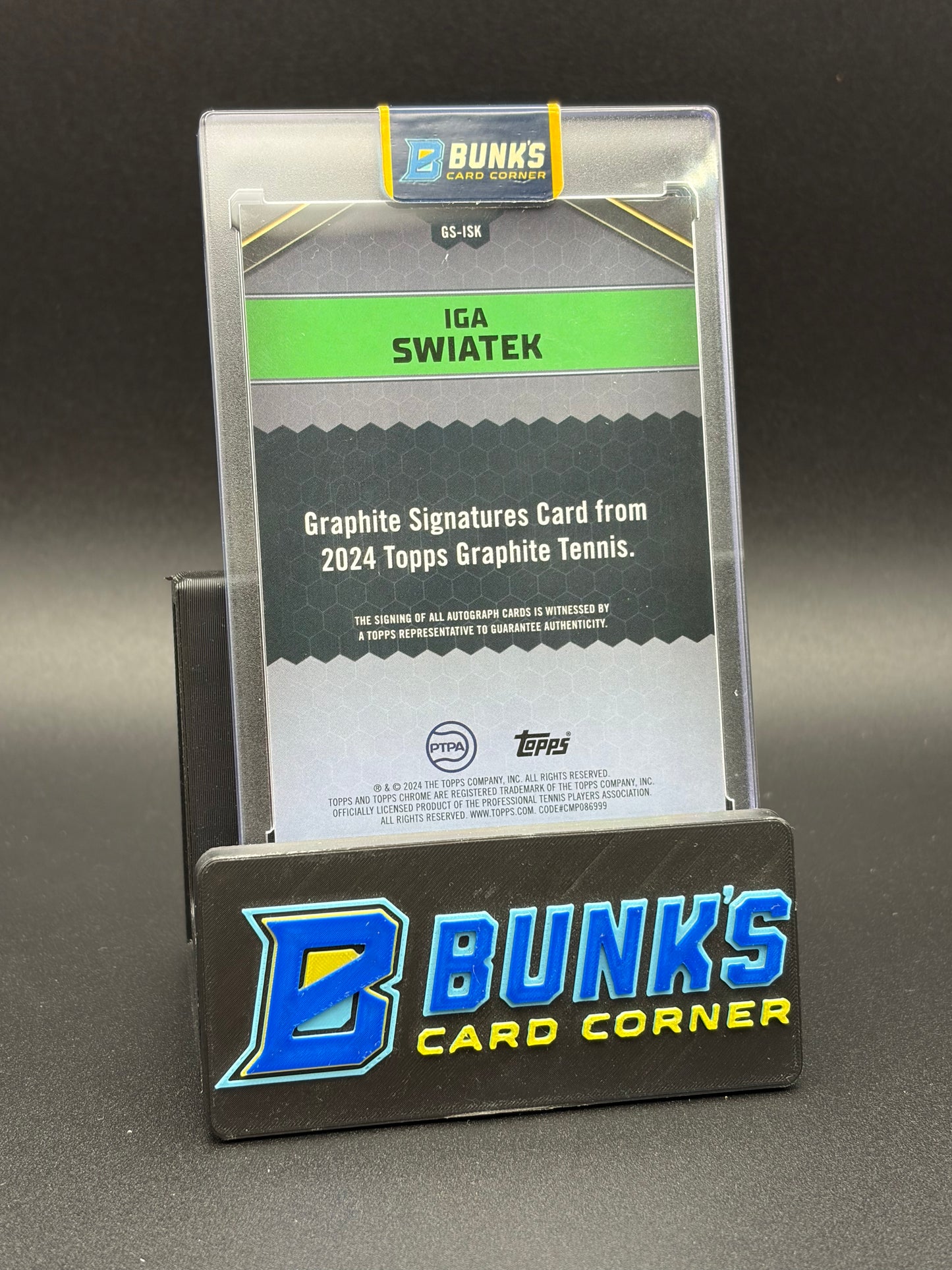 2024 Iga Swiatek Graphite Signature 49/50