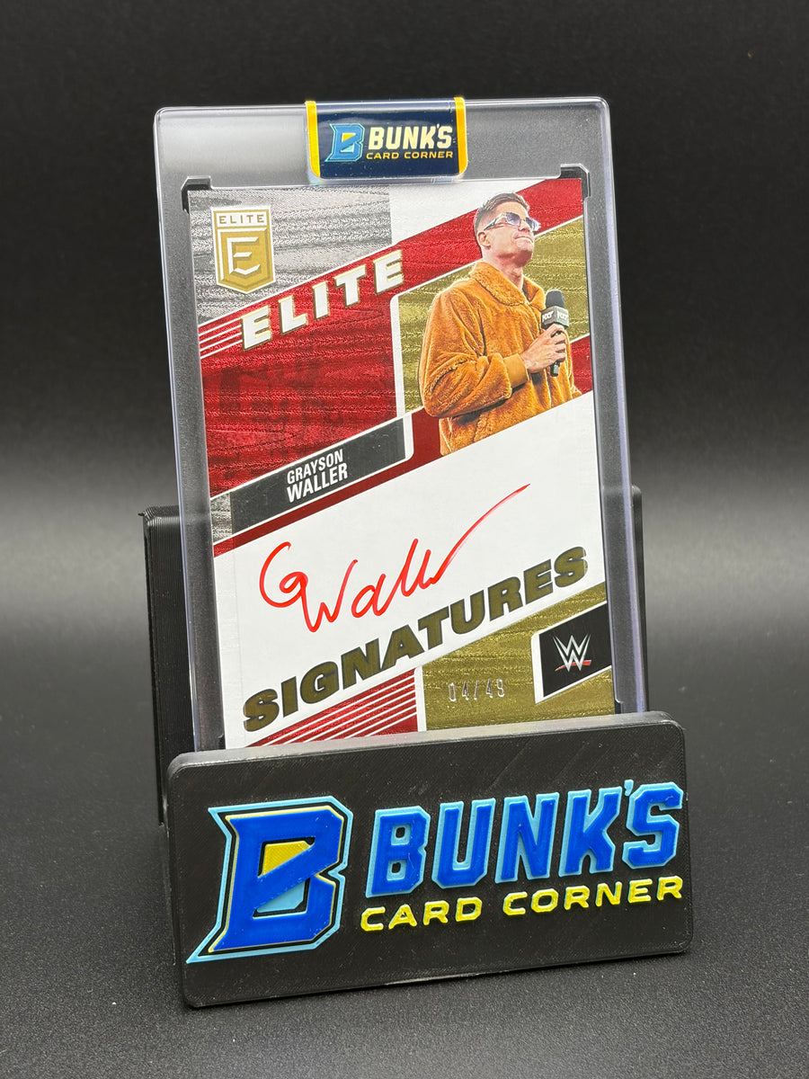 2023 Grayson Waller Elite Signatures Donruss Elite 4/49