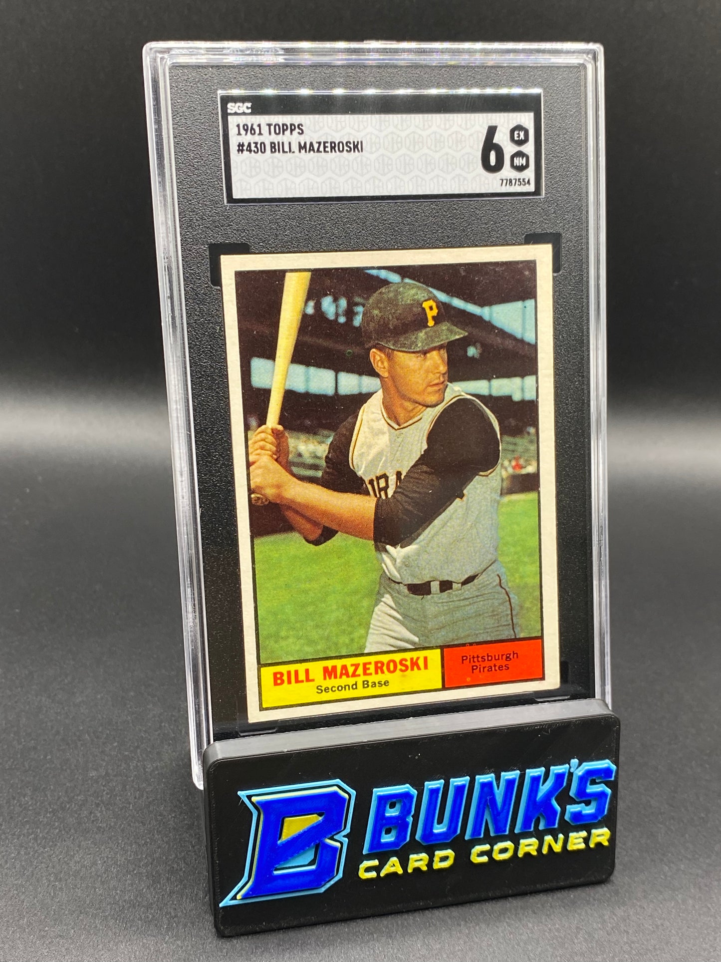 1961 Bill Mazeroski SGC 6