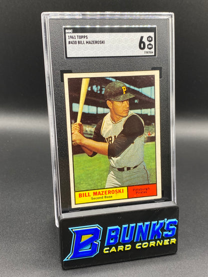 1961 Bill Mazeroski SGC 6