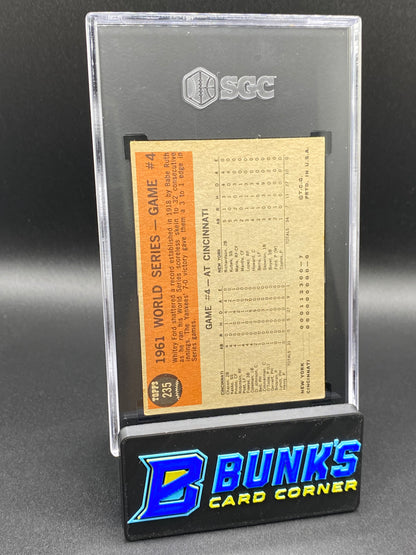1962 World Series Game #4 SGC 5