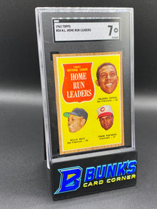 1962 Home Run Leaders SGC 7