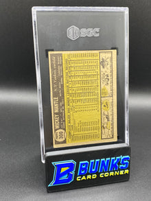1961 Mickey Mantle SGC 1.5
