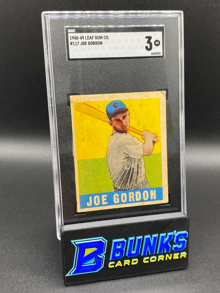 1948-49 Joe Gordon SGC 3 (Box NY9)