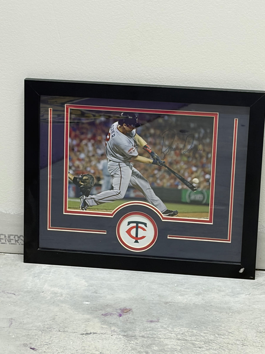 Brian Dozier Auto "Sick Matting" Frame 12x16