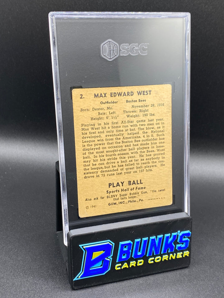 1941 Max West SGC 2 (Box NY9)