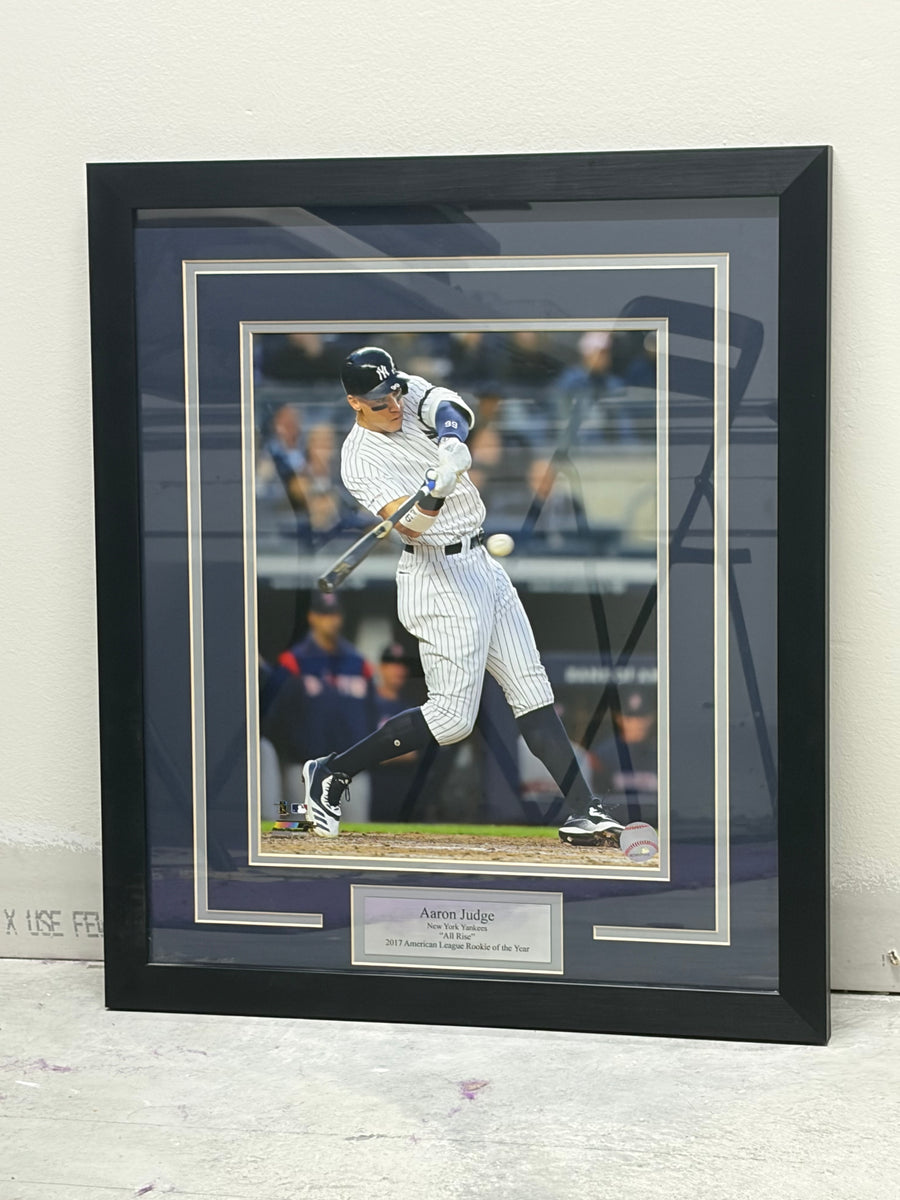 Aaron Judge "All Rise" 2017 American League Rookie of the Year Frame 19x22