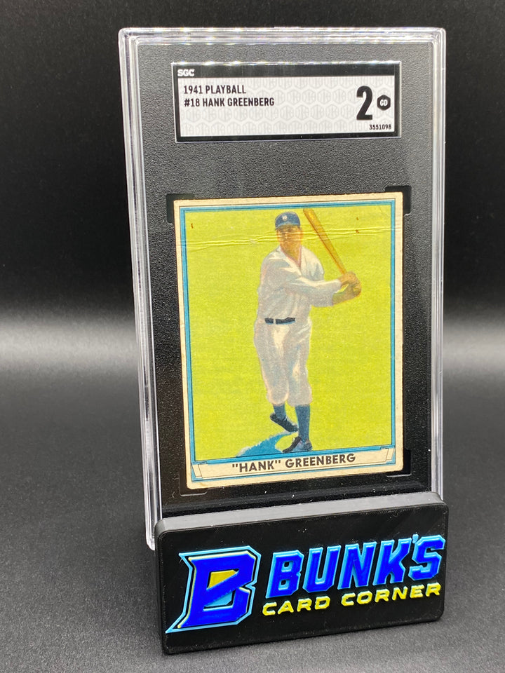 1941 Hank Greenberg SGC 2
