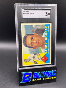 1960 Sandy Koufax SGC 3