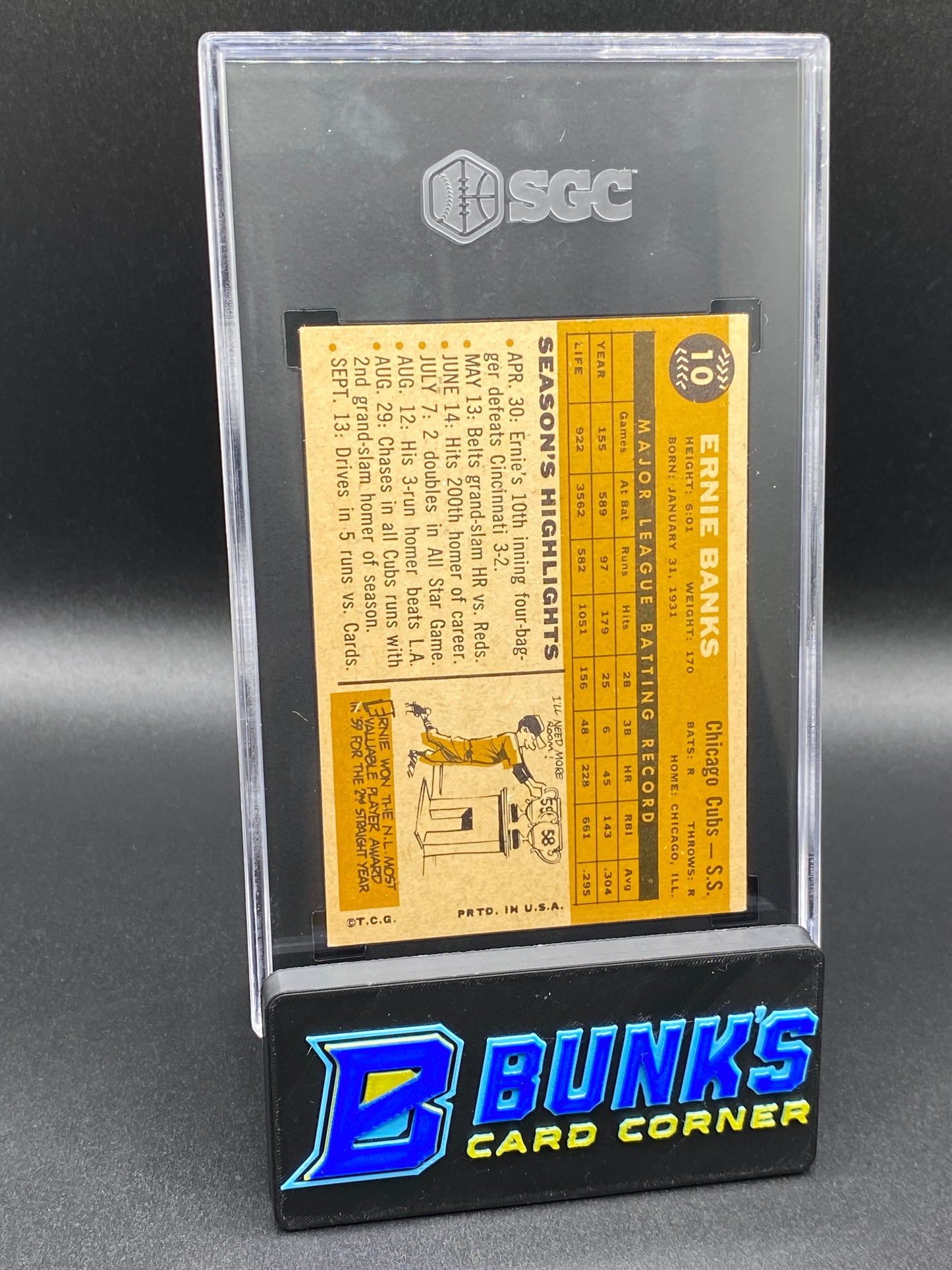 1960 Ernie Banks SGC 6