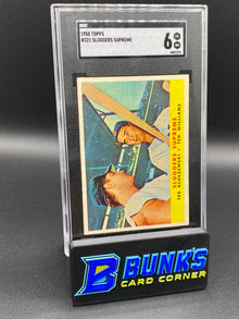 1958 Sluggers Supreme SGC 6