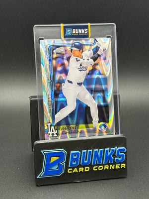 2025 Shohei Ohtani Topps Chrome Raywave Refractor