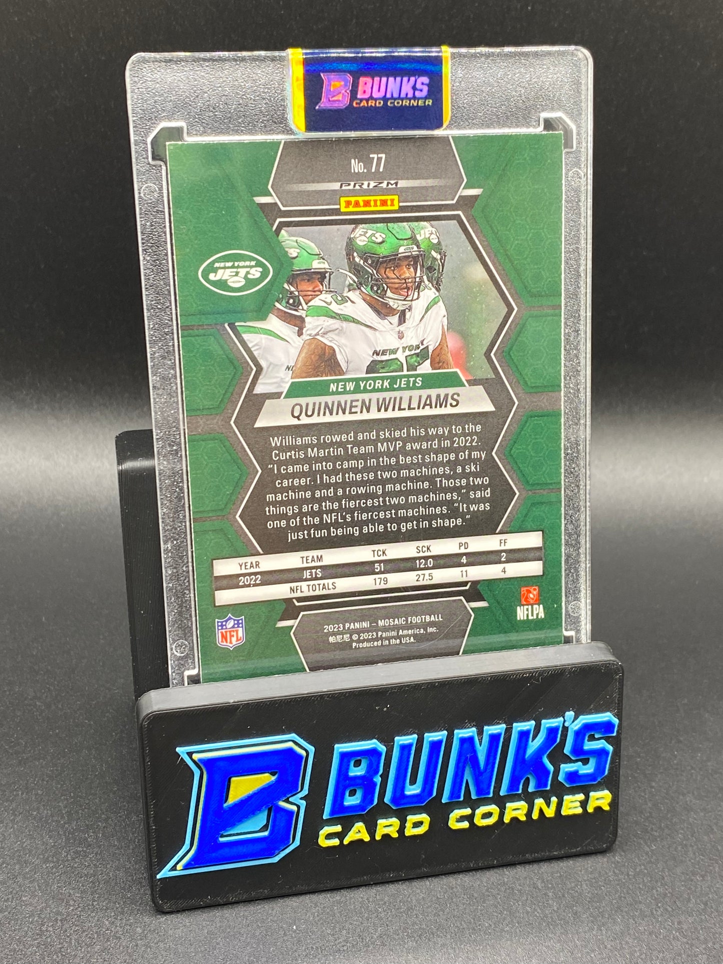 2023 Quinnen Williams Honeycomb Case Hit