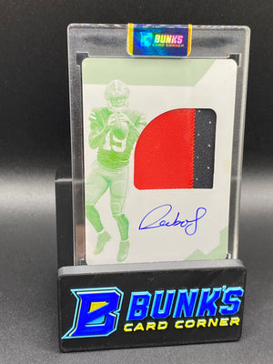 2019 Deebo Samuel Player Worn Patch Auto. 1/1