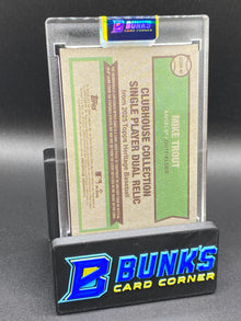 2025 Mike Trout Game Used Memorabilia 25/50