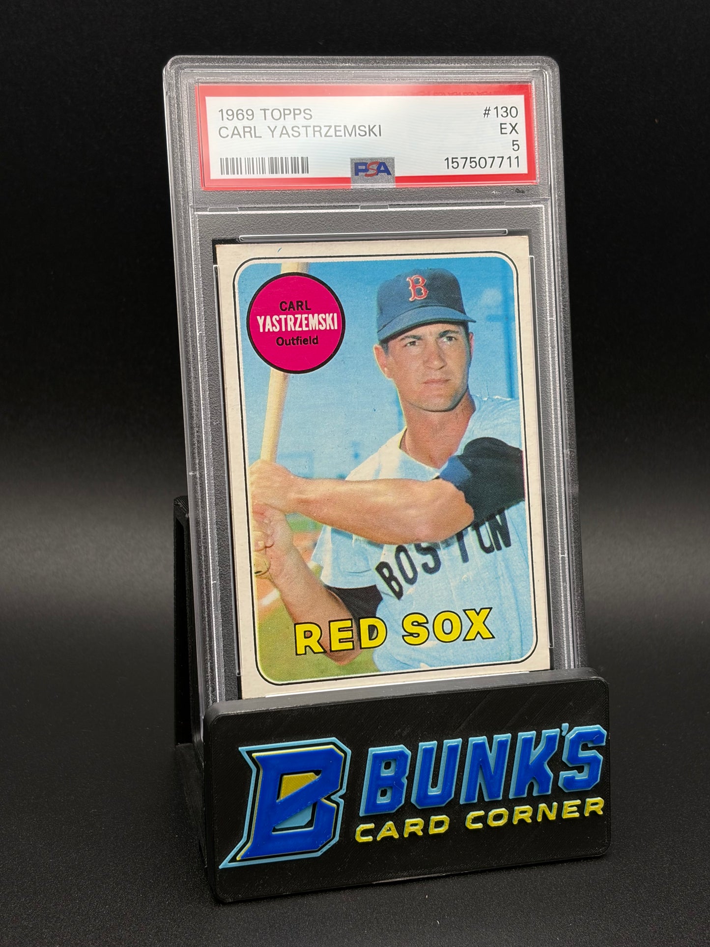 1969 Carl Yastrzemski Topps PSA 5