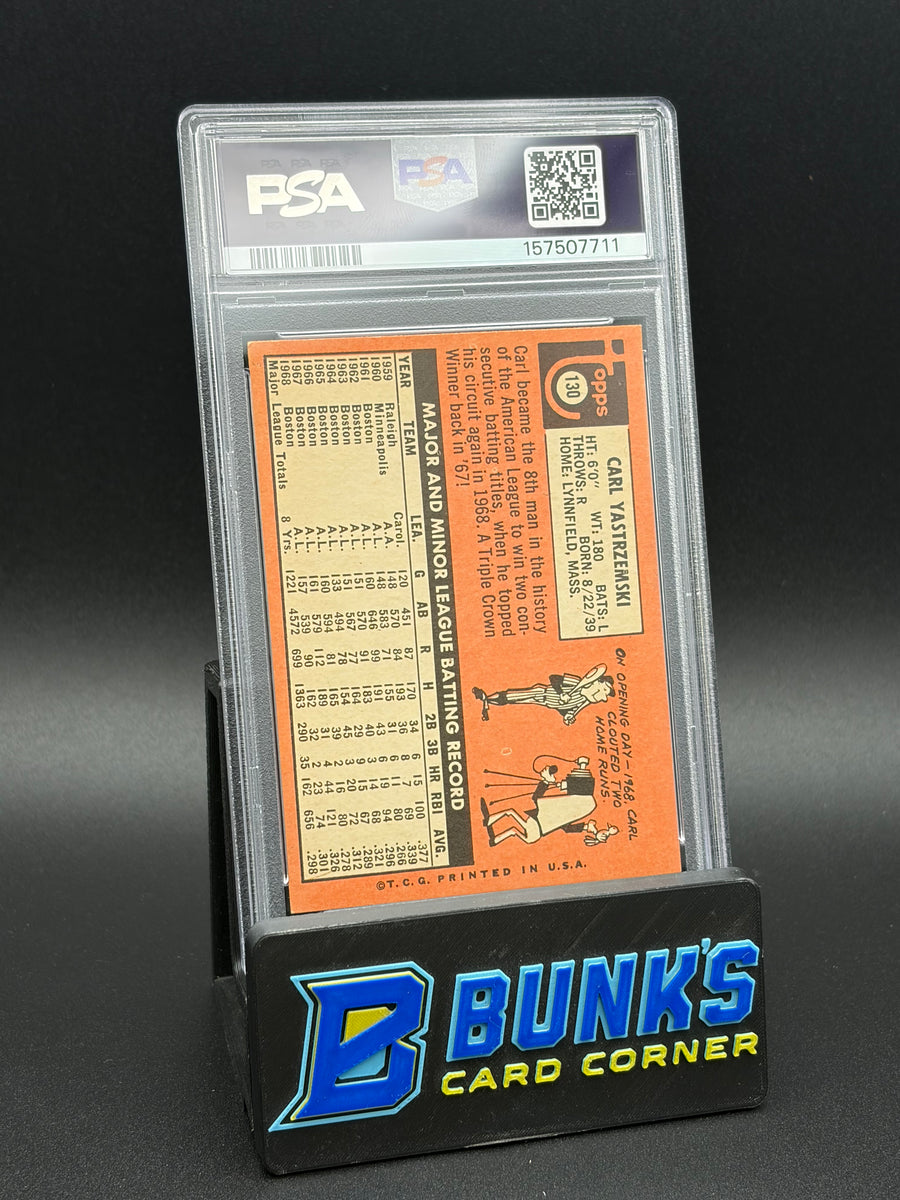 1969 Carl Yastrzemski Topps PSA 5