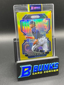 2022 Ronald Acuna Jr. Gold Prizm 2/10