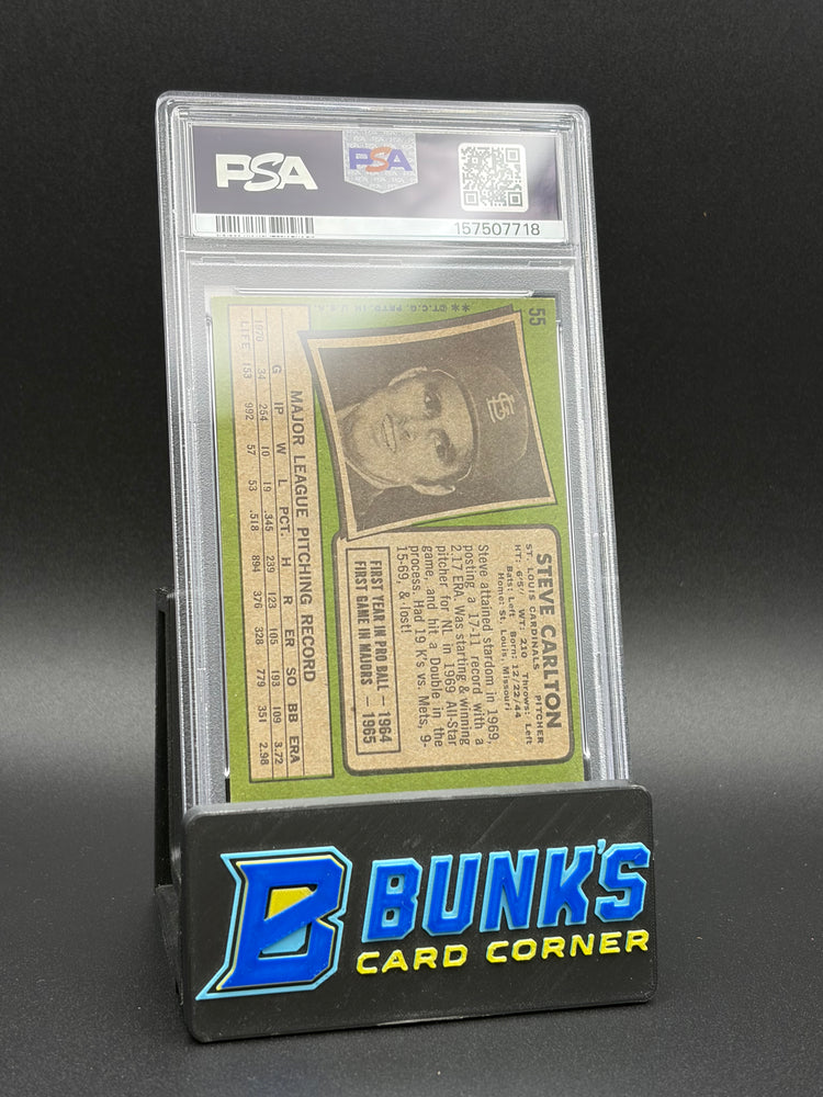 1971 Steve Carlton Topps PSA 4 HOF