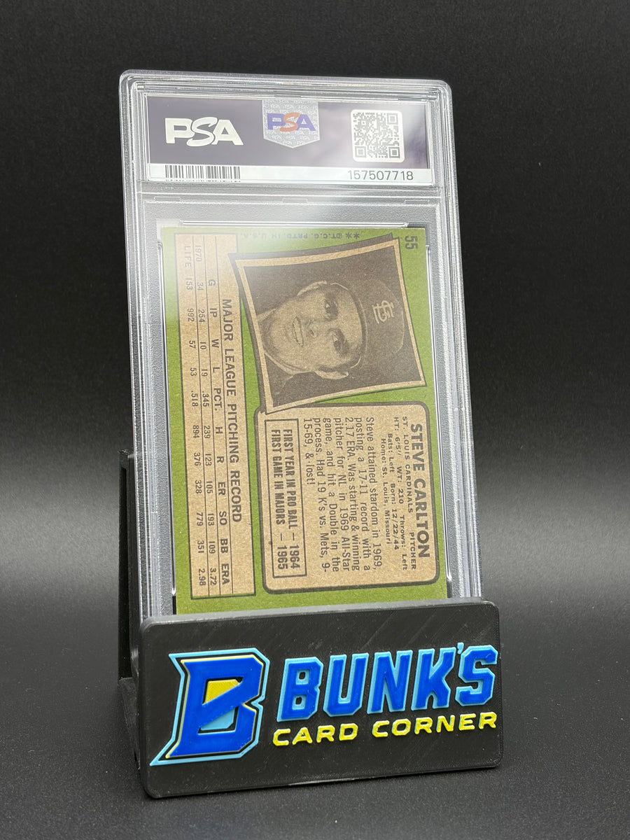 1971 Steve Carlton Topps PSA 4 HOF