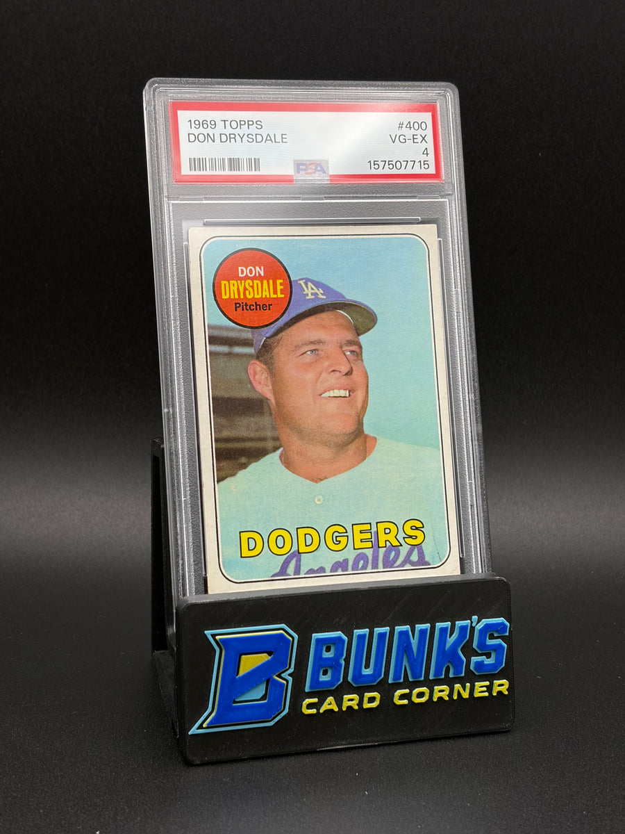 1969 Don Drysdale Topps PSA 4