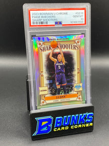 2023 Paige Bueckers Sharp Shooters PSA 10