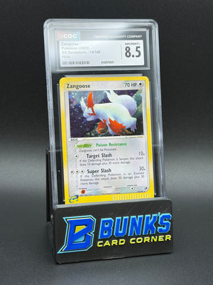 Zangoose Holo E-Reader CGC 8.5