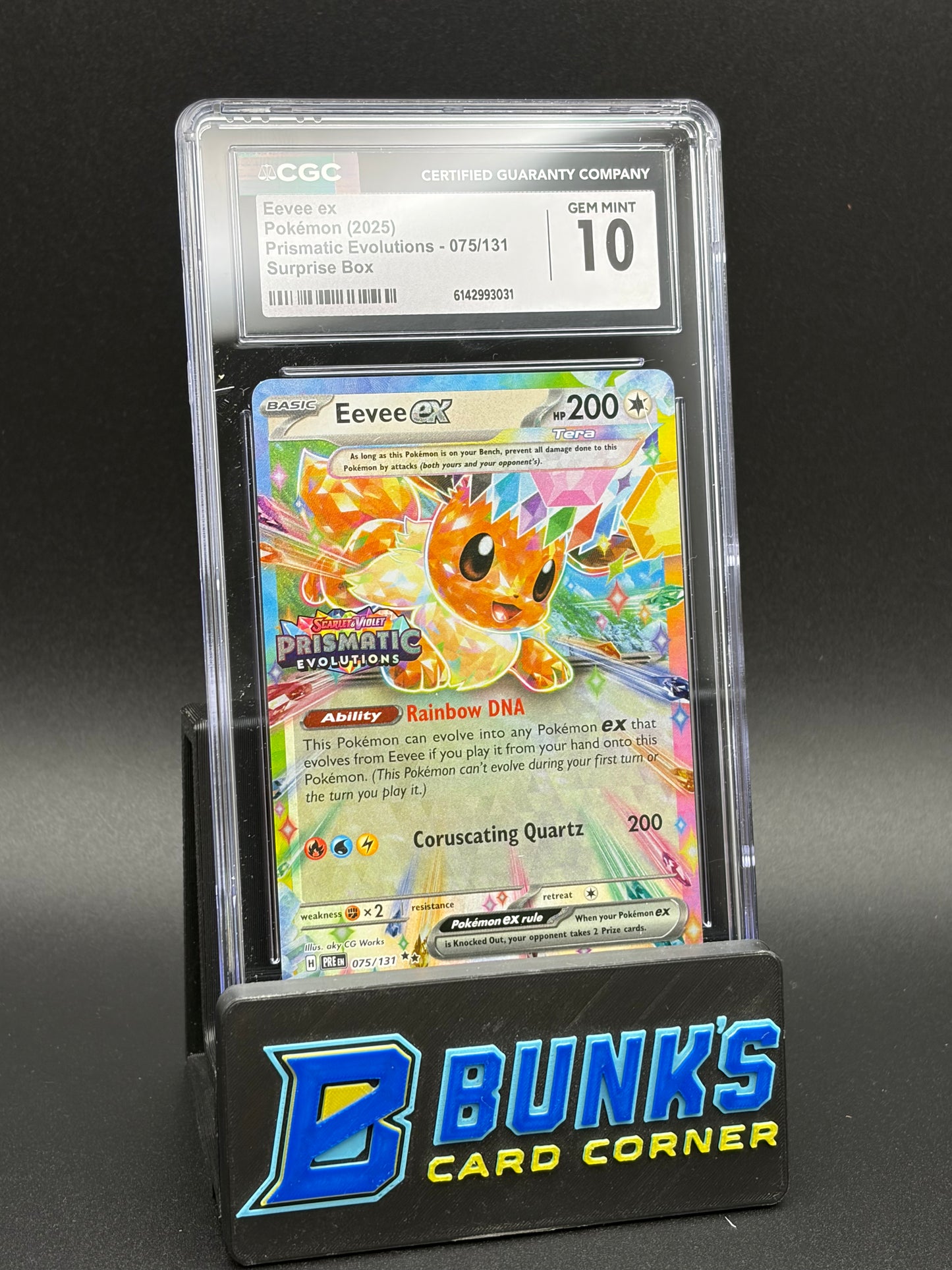 Eevee ex Surprise Box CGC 10